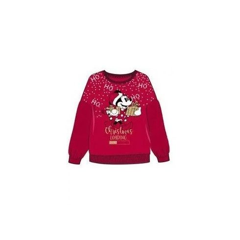 Disney Mickey karácsony gyerek pulóver piros 3év