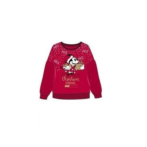 Disney Mickey karácsony gyerek pulóver piros 6év