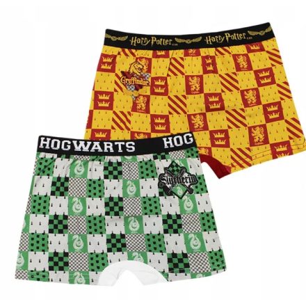 Harry Potter gyerek boxeralsó sárga zöld 2 db-os 6/8év