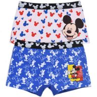   Disney Mickey Blue dječje bokserice 2 komada/paket 6 - 8 godina / 116 - 128 cm