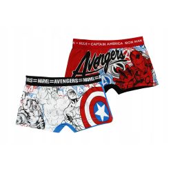  Bosszúállók Iron Man gyerek boxeralsó 2 darab/csomag 4 - 5 év / 104 - 110 cm