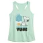 Snoopy Yum Green gyerek rövid póló, felső 10 év / 140 cm