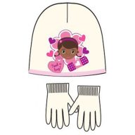   Disney Doc McStuffins Hug Disney Dr. Pliši dječja kapa + rukavice set 54 cm