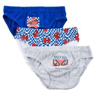   Spider-Man Checked dječje donje rublje, gaćice 3 komada/paket 5 - 6 godina / 110 - 116 cm