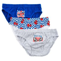   Pókember Checked gyerek fehérnemű, alsó 3 darab/csomag 5 - 6 év / 110 - 116 cm