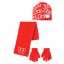 Hello Kitty Bow Red dječji set kapa + šal + rukavice 54 cm