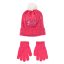 Barbie Pink dječji set kapa i rukavice s šljokicama 52 cm