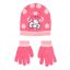 Hello Kitty Cute Dots Pink dječji set kapa i rukavica 54 cm