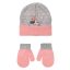 Disney Minnie Dots Grey baba sapka + kesztyű szett 48 cm
