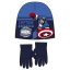 Osvetnici Captain America Blue dječja kapa + rukavice set 52 cm