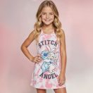 Disney Lilo i Stitch Pink Angel dječja ljetna haljina 4 godine / 104 cm