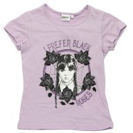   Wednesday Black Roses dječja kratka majica, gornji dio 6 godina / 116 cm