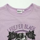 Wednesday Black Roses dječja kratka majica, gornji dio 6 godina / 116 cm