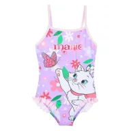   Disney Marie cica Flowers Purple gyerek fürdőruha, úszó 3 év / 98 cm