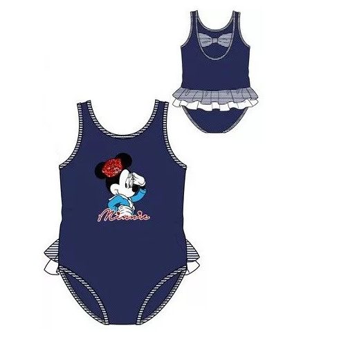 Disney Minnie baba fürdőruha kék 36 hó