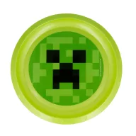 Minecraft TNT műanyag lapostányér