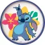 Disney Lilo és Stitch Palms csúszásmentes micro lapostányér