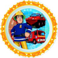 Sam a tűzoltó Rescue Mission micro lapostányér 22 cm