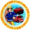 Sam a tűzoltó Rescue Mission micro lapostányér 22 cm