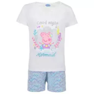   Peppa malac Good Night Mermaid gyerek rövid pizsama 4 év / 104 cm