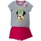 Disney Minnie Laugh Grey dječje kratke pidžame 8 godina / 128 cm
