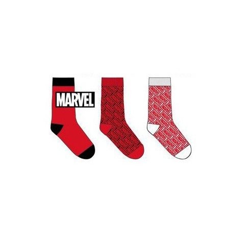 Marvel férfi zokni piros 39/42