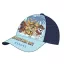 Psići u ophodnji Adventure Blue dječja bejzbolska kapa 54 cm