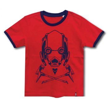 Fortnite gyerek rövid póló felső piros 14év