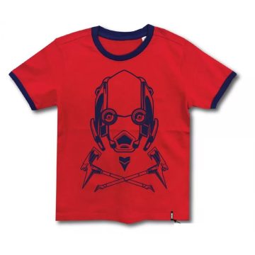 Fortnite gyerek rövid póló felső piros 10év