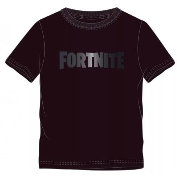 Fortnite gyerek rövid póló felső fekete 14év
