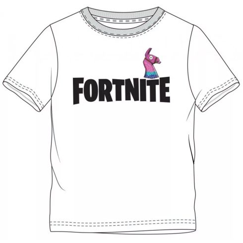 Fortnite gyerek rövid  póló felső fehér 10év