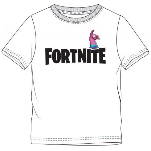 Fortnite gyerek rövid póló felső fehér 16év
