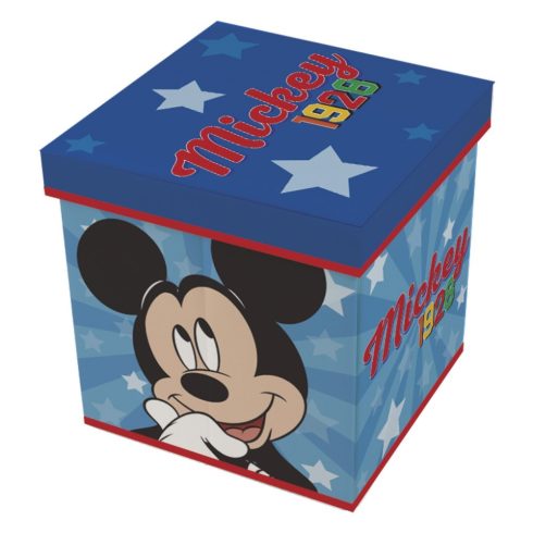 Disney Mickey játéktároló doboz tetővel