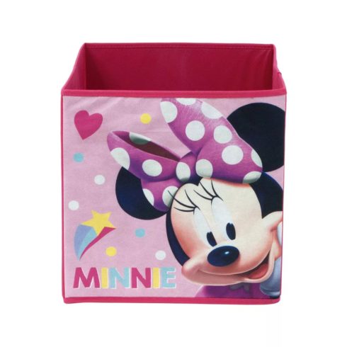 Disney Minnie játéktároló doboz 31x31x31cm