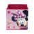 Disney Minnie játéktároló doboz 31x31x31cm