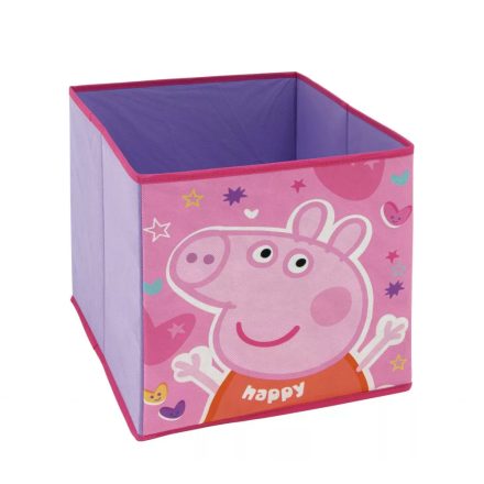 Peppa malac játéktároló doboz 31x31x31cm