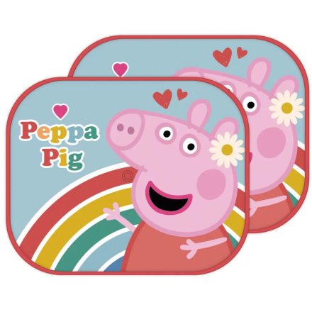 Peppa malac napellenző ablakra rainbow 2 db-os