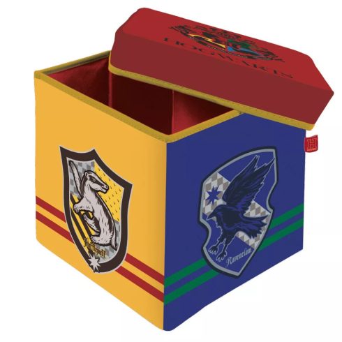 Harry Potter játéktároló doboz tetővel hogwarts 30x30x30cm
