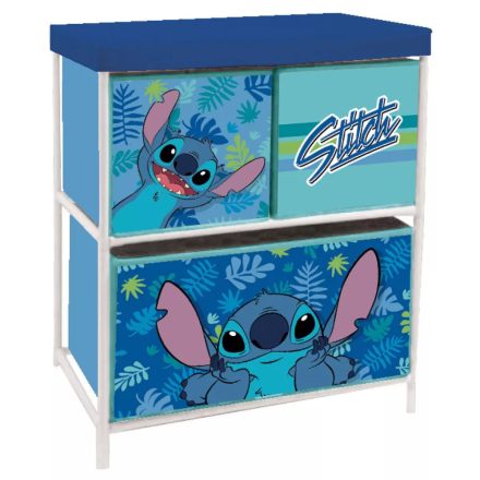 Disney Lilo és Stitch A csillagkutya játéktároló állvány leaf 3 rekeszes 53x30x60cm