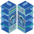 Disney Lilo i Stitch Leaf viseća organizator ormara s 4 pretinca