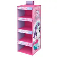 Unikornis Sparkle függő szekrényrendező 4 részes