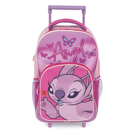 Lilo és Stitch A csillagkutya gurulós ovis hátizsák pink angel 36 cm