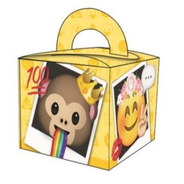 Emoji ajándékdoboz, party box