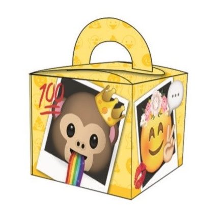 Emoji ajándékdoboz, party box