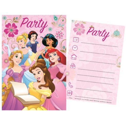 Disney Hercegnők party meghívó team