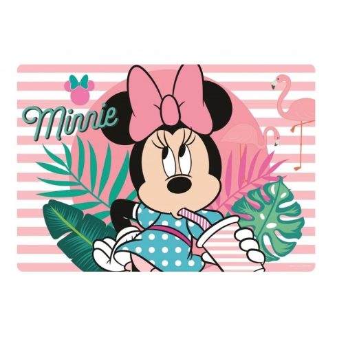 Disney Minnie tányéralátét flamingo
