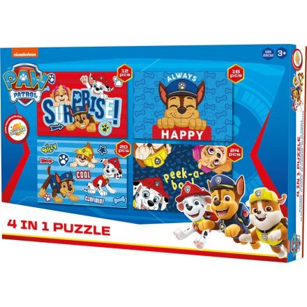 Mancs Őrjárat puzzle surprise 4 az 1-ben