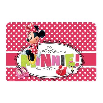 Disney Minnie tányéralátét pöttyös