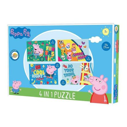 Peppa malac puzzle fun 4 az 1-ben