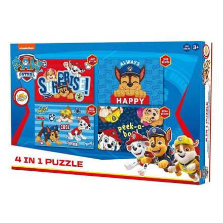 Mancs Őrjárat puzzle Surprise happy 4 az 1-ben